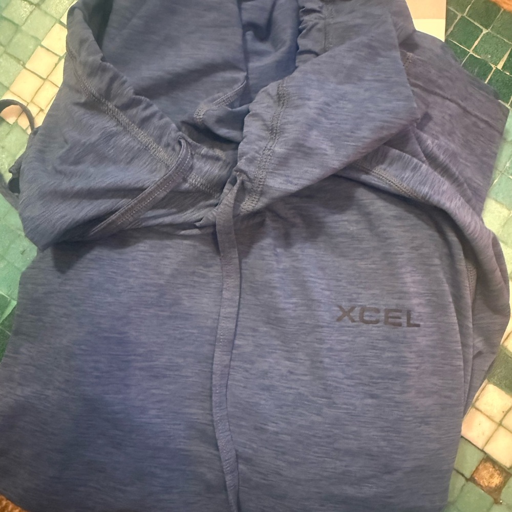 XCEL Men's Blue Rash Guard